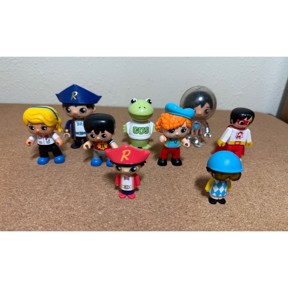 Ryan's World Figures Lot of 9‎